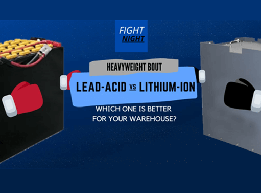 lithium ion vs lead acid forklift batteries